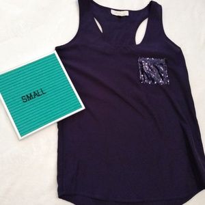 Oak and olive tank size small